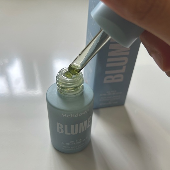 NWT Blume Meltdown Acne Oil for Acne-Prone Skin 0.5oz - Picture 3 of 6